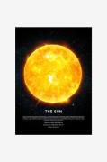 Malerifabrikken - Poster The Sun - Sort - Posters - - Homeroom