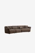 Hanah Home - Hjørnesofa - Mentis - Brun - 3-pers. sofaer - - Homeroom