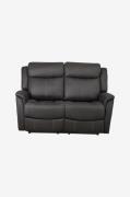 Nordic Furniture Group - 2-pers. recliner-sofa Falcon - Grå - 2-pers. ...