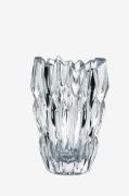 Nachtmann - Vase Quartz Oval højde 16 cm - Transparent - Urtepotteskju...