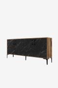 Hanah Home - Aflastningsbord Kiev - Brun - Skænke & sideboards - - Hom...