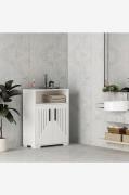 Hanah Home - Opbevaringsskab Moon - Hvid - Skænke & sideboards - - Hom...