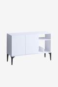 Hanah Home - Aflastningsbord Galaxy - Hvid - Skænke & sideboards - - H...