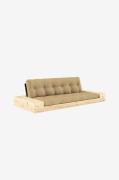 Karup Design - Base Sovesofa m. 2 sidebokse Tre-personers - Beige - So...