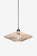 Good&Mojo - Loftlampe flad, lille Zanzibar - Hvid - Loftpendler - - Ho...