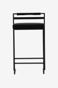 Venture Home - Barstol Opelika 2 - Sort - Barstole & -taburetter - - H...