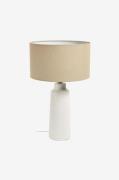 Kave Home - Bordlampe Mijal - Hvid - Bordlamper - - Homeroom