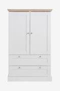 Loft24 - Highboard Binz 2 låger/2 skuffer - Hvid - Skabe - - Homeroom