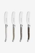 Lou Laguiole - Smørknive Tradition 4-pak - Flerfarvet - Bestik - - Hom...