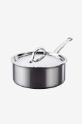 Hestan - Kasserolle med låg NanoBond Diameter 20 cm, 2,8 liter - Krom ...