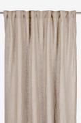 Svanefors - Gardin Julie 2-pak - Beige - Gardinfag med rynkebånd - - H...