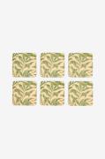 Pimpernel - Glasbrikker Morris & Co Willow Bough Green 6-pak - Grøn - ...