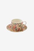 Spode - Tekop med underkop Morris & Co Golden Lily - Flerfarvet - Kopp...