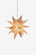 Konstsmide - 3D Papirstjerne LED højde 45 cm - Hvid - Adventsstjerner ...