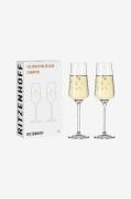 Ritzenhoff - Champagneglas Celebration Deluxe 2-pak - Transparent - Vi...