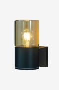 Aneta Lighting - Væglampe Lysekil udendørs - Sort - Facadebelysning - ...
