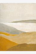 Malerifabrikken - Design Maleri / Yellow Field / 90x120 Cm - Gul - Bil...