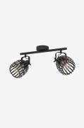 EGLO - Spotlight Girona 2-Light - Sort - Spotlights - - Homeroom