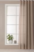 Hasta - Gardin Saga - Beige - Gardinfag med rynkebånd - - Homeroom