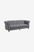 Dorel Home - Sofa 3 Seater Felix Ii - Grå - 3-pers. sofaer - - Homeroo...