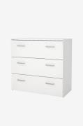 Tvilum - Space Chest 3 skuffer - Pakke - Hvid - Kommoder - - Homeroom