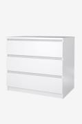 Tvilum - Naia Kommode 3 skuffer - Hvid - Kommoder - - Homeroom