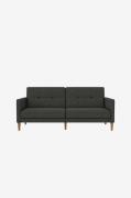 Dorel Home - Sofa 3-personers sovesofa Lilly - Grå - 3-pers. sofaer - ...