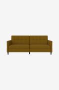Dorel Home - Sovesofa med 3 sæder Hartford - Gul - Sovesofaer - - Home...