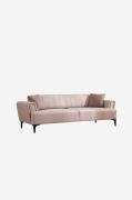 Hanah Home - 3-sæders sovesofa Hamlet - Beige - Sovesofaer - - Homeroo...