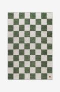 KM Home - Uld Tæppe Chessie - Grøn - Uldtæpper - - Homeroom
