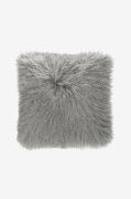Skinnwille - Pudebetræk fåreskind Shansi - Grå - Pyntepuder & pudebetr...