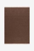 KM Home - Uldtæppe Eden - Brun - Uldtæpper - - Homeroom