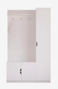 Hanah Home - Hall Stand Ivy - Hvid - Entrémøbler - - Homeroom