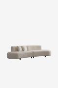 Hanah Home - Hjørnesofa Pars - Beige - Sofaer - - Homeroom