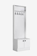Hanah Home - Hall Stand Sallie - Hvid - Entrémøbler - - Homeroom