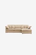 VIND - Amalfi hjørnesofa - Beige - Sofaer - - Homeroom