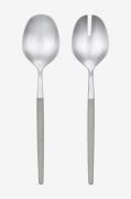 Blomus - Salat Server Maxime 28 cm - Grå - Bestik - - Homeroom