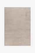 KM Home - Vaskbart tæppe Soft - Beige - Luv- & ryatæpper - - Homeroom