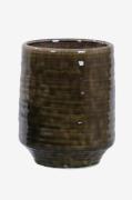 Eightmood - Vase Harbor stor - Brun - Urtepotteskjulere & vaser - - Ho...