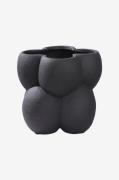 Eightmood - Vase Limestone medium - Sort - Urtepotteskjulere & vaser -...