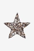 Star Trading - Outdoordecoration Vicke Star 40cm - Brun - Julepynt - -...