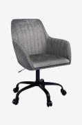 Loft24 - Kontor lænestol PERRY2 - Grå - Skrivebordsstole - - Homeroom
