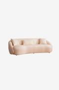 Hanah Home - Sofa med 3 sæder Napoli - Beige - 3-pers. sofaer - - Home...
