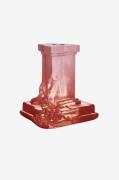 Kosta Boda - Lysestage Rocky Barouqe 15Cm - Rosa - Lysestager & lanter...