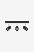 EGLO - LED-spot Rimbocchi 3 lys - Sort - Spotlights - - Homeroom