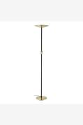 EGLO - Gulvlampe Conivarino Sort/Brushed messing - Messing - Gulvlampe...