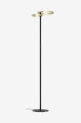 EGLO - Gulvlampe Castelpoto 1 Børstet messing - Messing - Gulvlamper -...