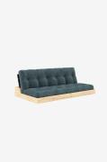 Karup - Base Sovesofa Tre-sæders - Blå - Sovesofaer - - Homeroom
