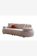 Hanah Home - Sofa med 3 sæder Rio - Hvid - 3-pers. sofaer - - Homeroom