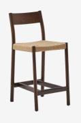Kave Home - Barstol - yalia 2-pak - Brun - Barstole & -taburetter - - ...